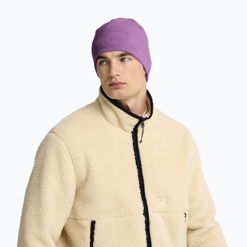 Žieminė kepurė Jack Wolfskin Real Stuff Beanie vivid orchid 5