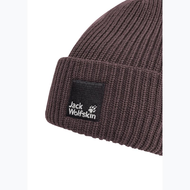 Žieminė kepurė Jack Wolfskin Pergamon Beanie sheer plum 3