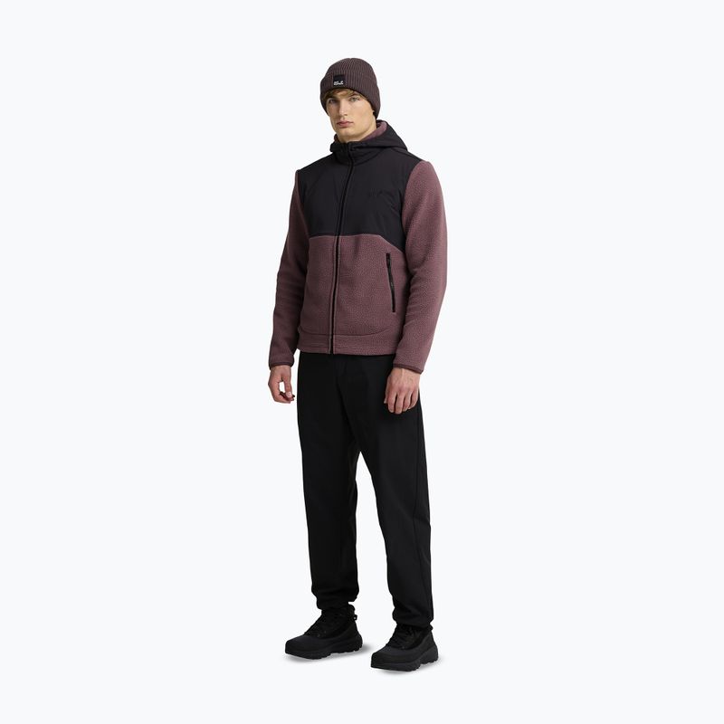 Žieminė kepurė Jack Wolfskin Pergamon Beanie sheer plum 7