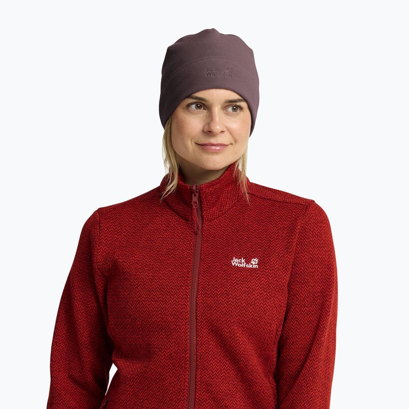Žieminė kepurė Jack Wolfskin Real Stuff Beanie Sheer Plum 5