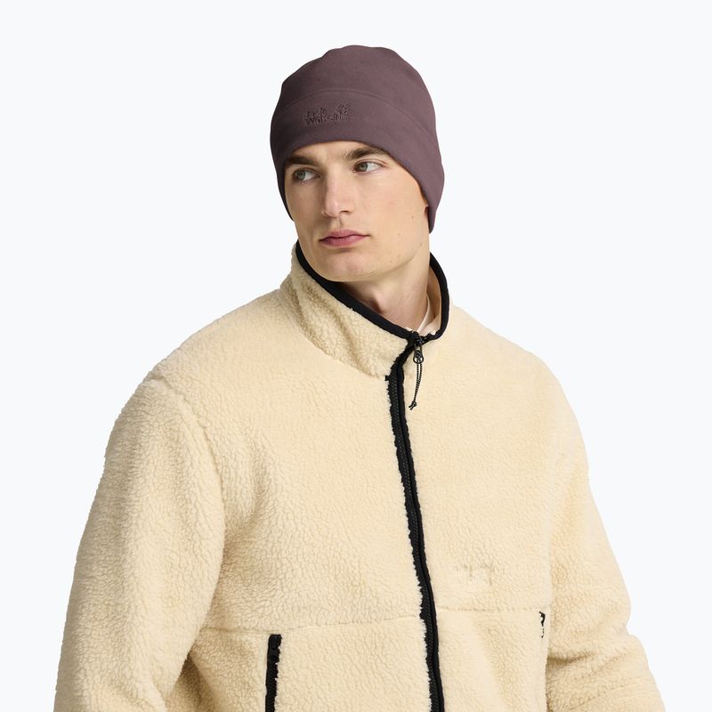 Žieminė kepurė Jack Wolfskin Real Stuff Beanie Sheer Plum 6
