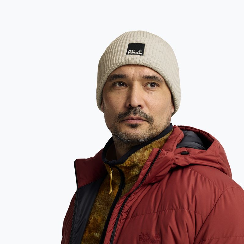 Žieminė kepurė Jack Wolfskin Pergamon Beanie oyster 6