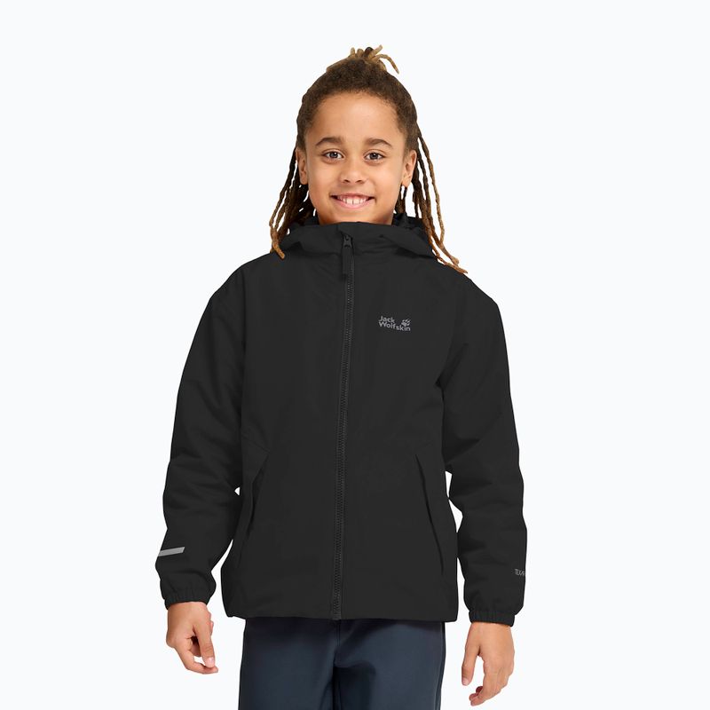 Vaikiška 3‑in‑1 striukė Jack Wolfskin Iceland 3IN1 2026 black 7