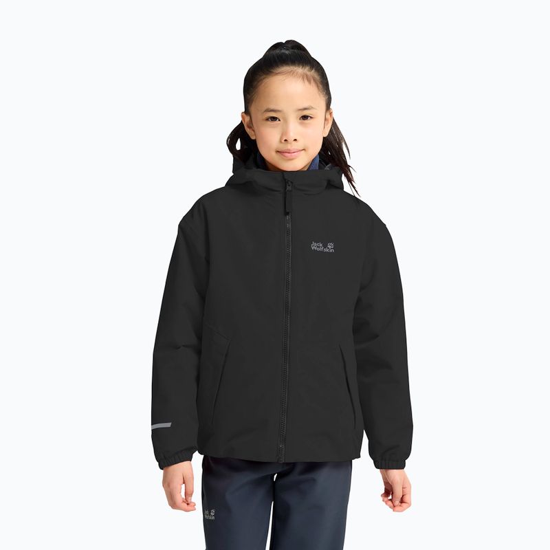 Vaikiška 3‑in‑1 striukė Jack Wolfskin Iceland 3IN1 2026 black 11