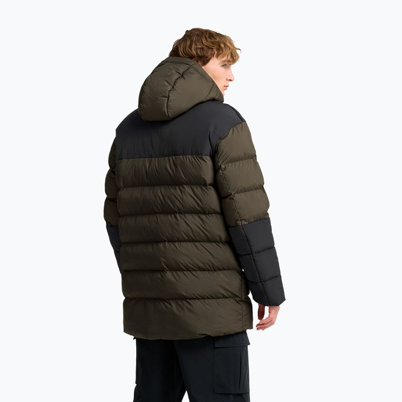 Vyriška pašiltinta striukė Jack Wolfskin Icy Hollow Hooded obsidian moss 3