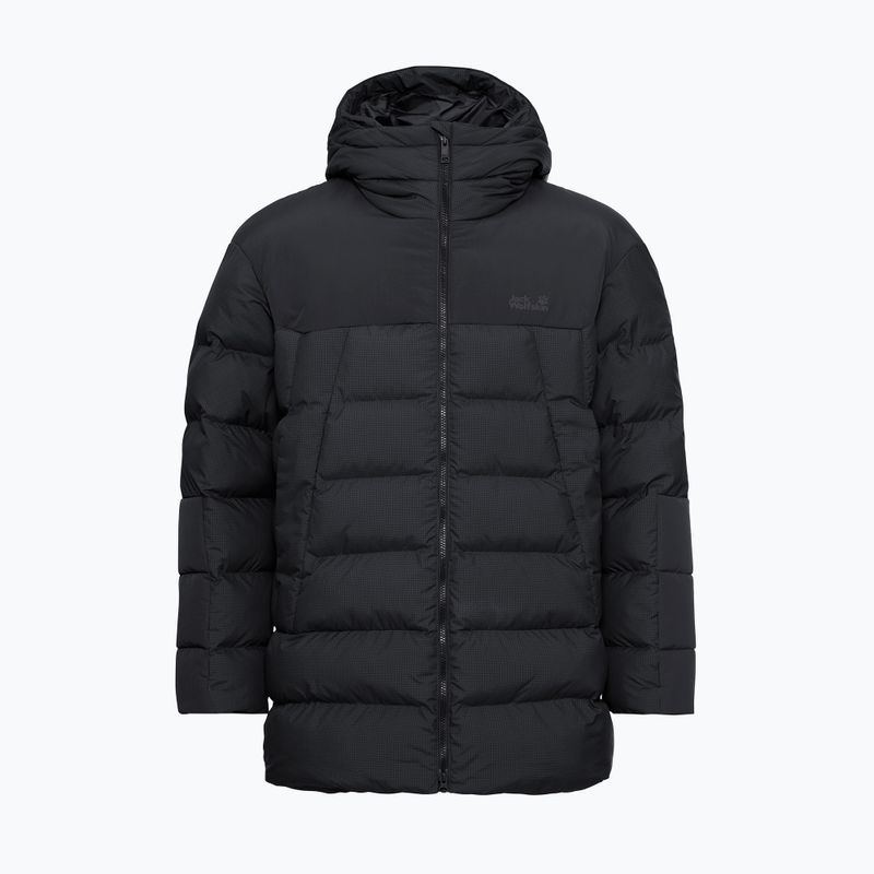 Vyriška pašiltinta striukė Jack Wolfskin Icy Hollow Hooded phantom 7