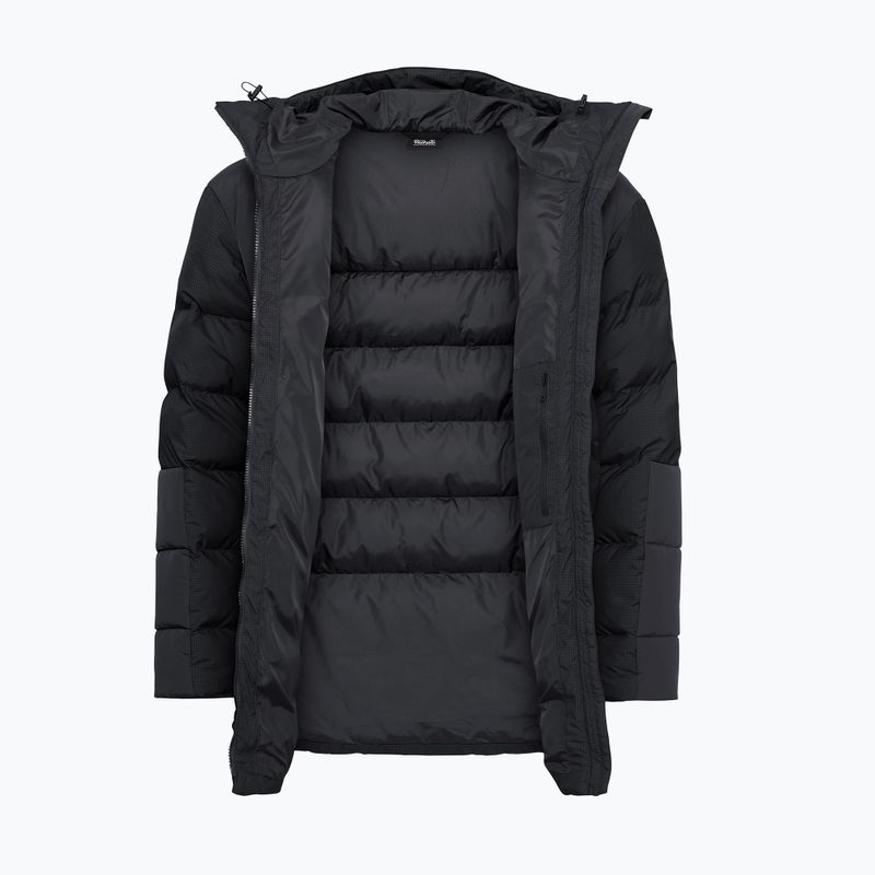 Vyriška pašiltinta striukė Jack Wolfskin Icy Hollow Hooded phantom 8