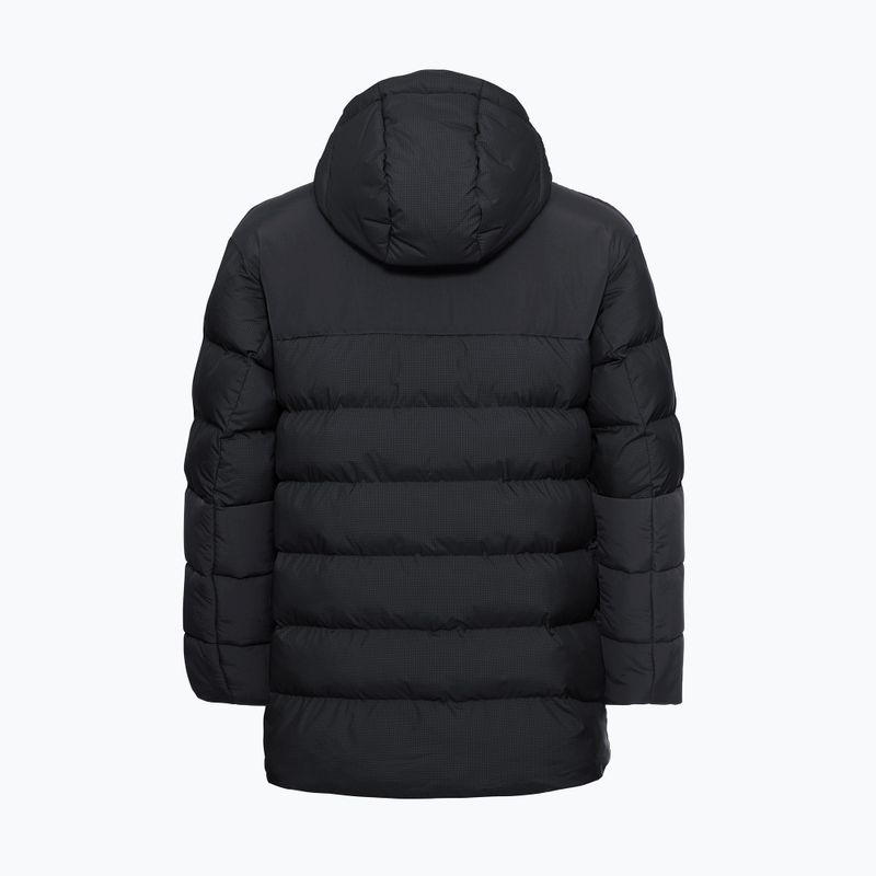 Vyriška pašiltinta striukė Jack Wolfskin Icy Hollow Hooded phantom 9