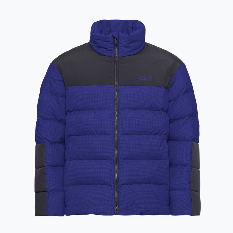 Vyriška pašiltinta striukė Jack Wolfskin Icy Hollow glow ink 7