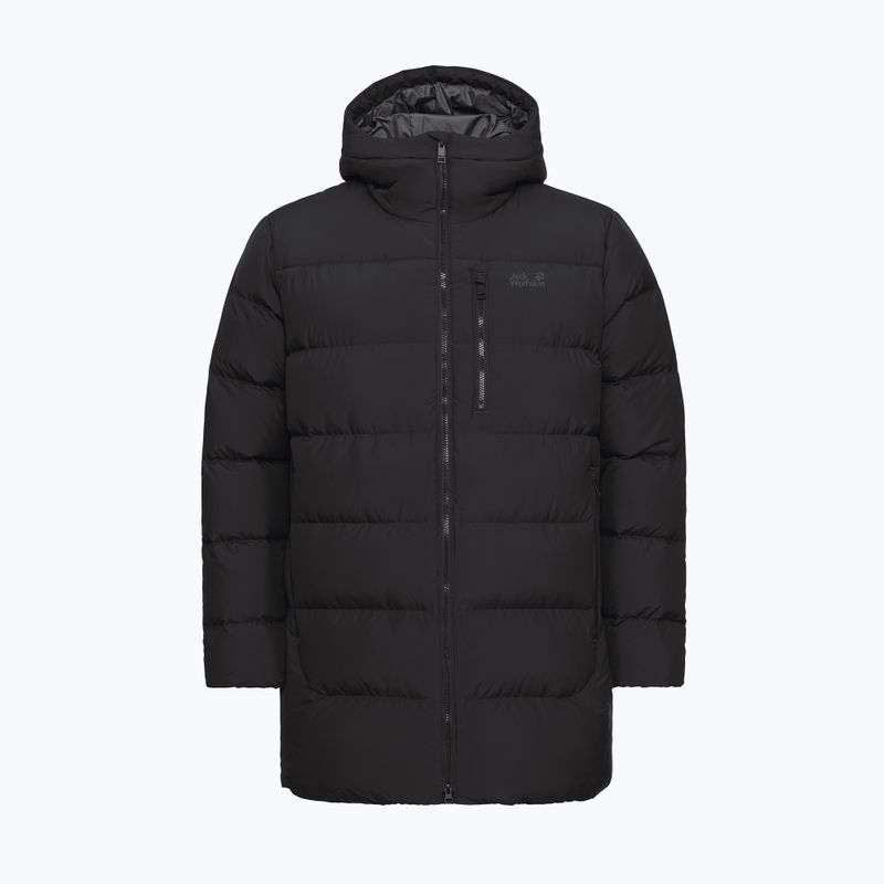 Vyriškas pūstas paltas Jack Wolfskin Coloniu Coat black 7