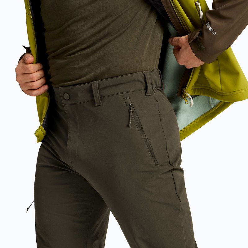 Vyriškos žygių kelnės Jack Wolfskin Activate Flex obsidian moss 3