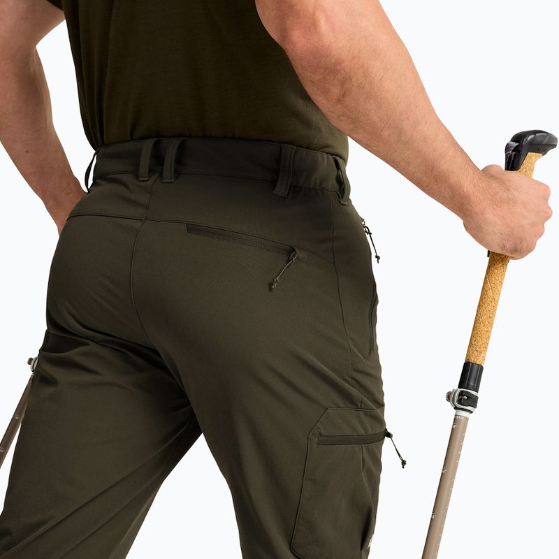 Vyriškos žygių kelnės Jack Wolfskin Activate Flex obsidian moss 5