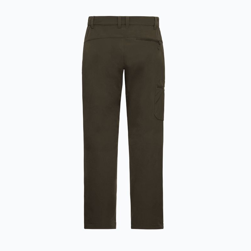Vyriškos žygių kelnės Jack Wolfskin Activate Flex obsidian moss 8