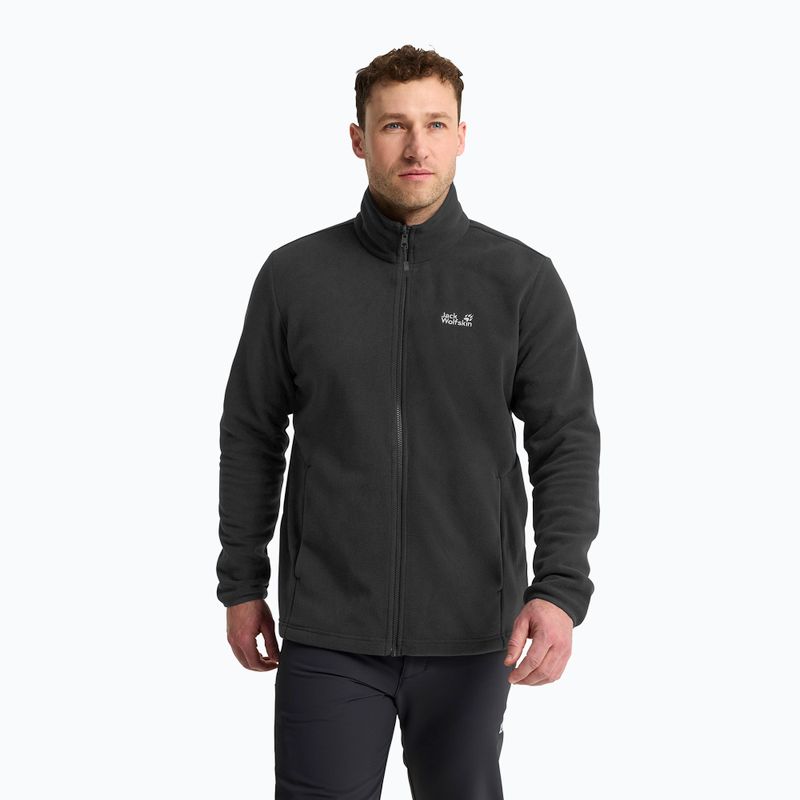 Vyriška 3 in‑1 striukė Jack Wolfskin Stonetrail 3In1 burly yellow jw 5