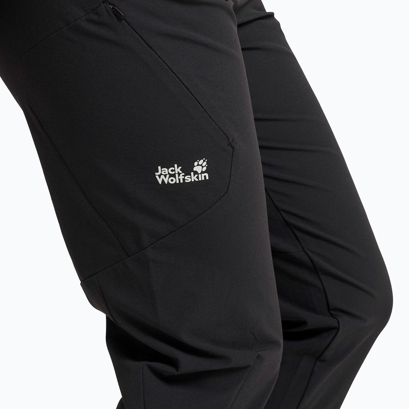 Moteriškos žygių kelnės Jack Wolfskin Activate Flex black 5