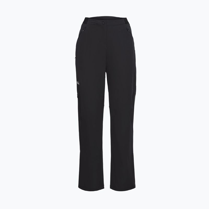 Moteriškos žygių kelnės Jack Wolfskin Activate Flex black 7