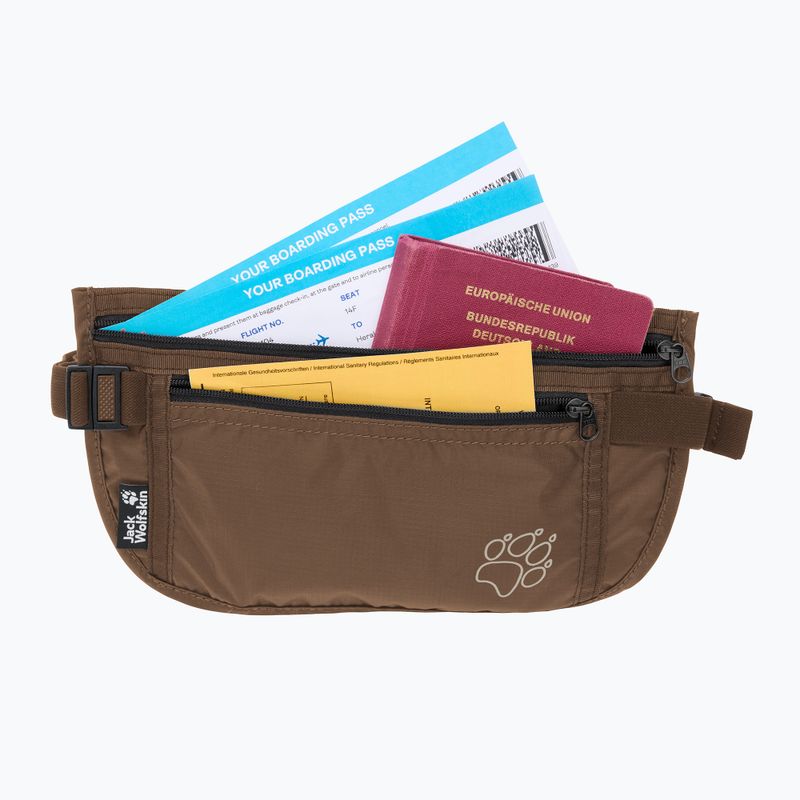 Juosmes krepšys Jack Wolfskin Document Belt De Luxe fawn 5