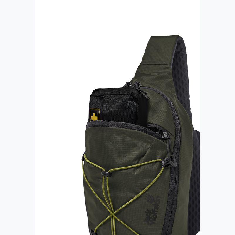 Kuprinė ant peties Jack Wolfskin Little Scout 10 rich olive 5