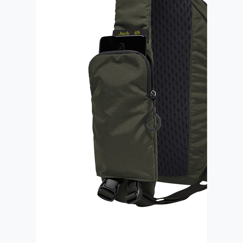 Kuprinė ant peties Jack Wolfskin Little Scout 10 rich olive 6