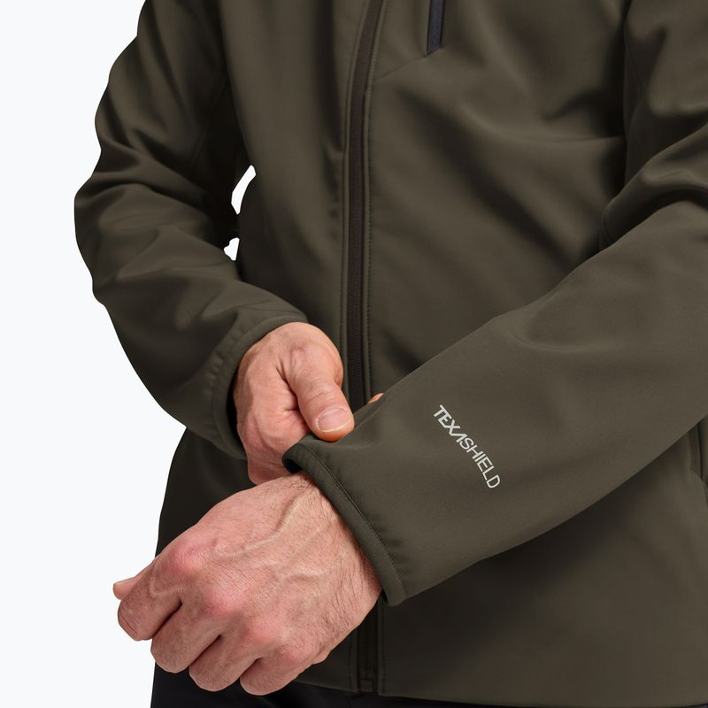 Vėjo nepraleidžianti vyriška striukė Jack Wolfskin Wild Winds Hooded obsidian moss 7