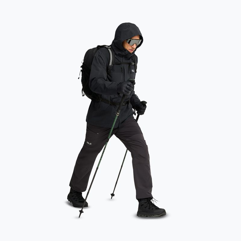 Vyriška lietaus striukė Jack Wolfskin Jasper Pro 2L phantom 2