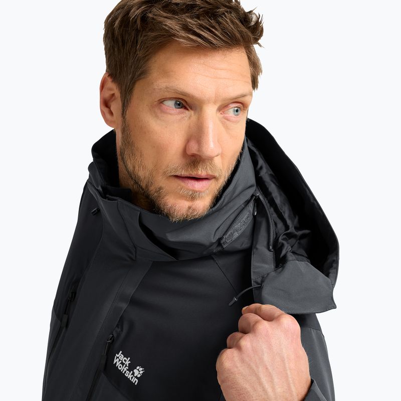 Vyriška lietaus striukė Jack Wolfskin Jasper Pro 2L phantom 5