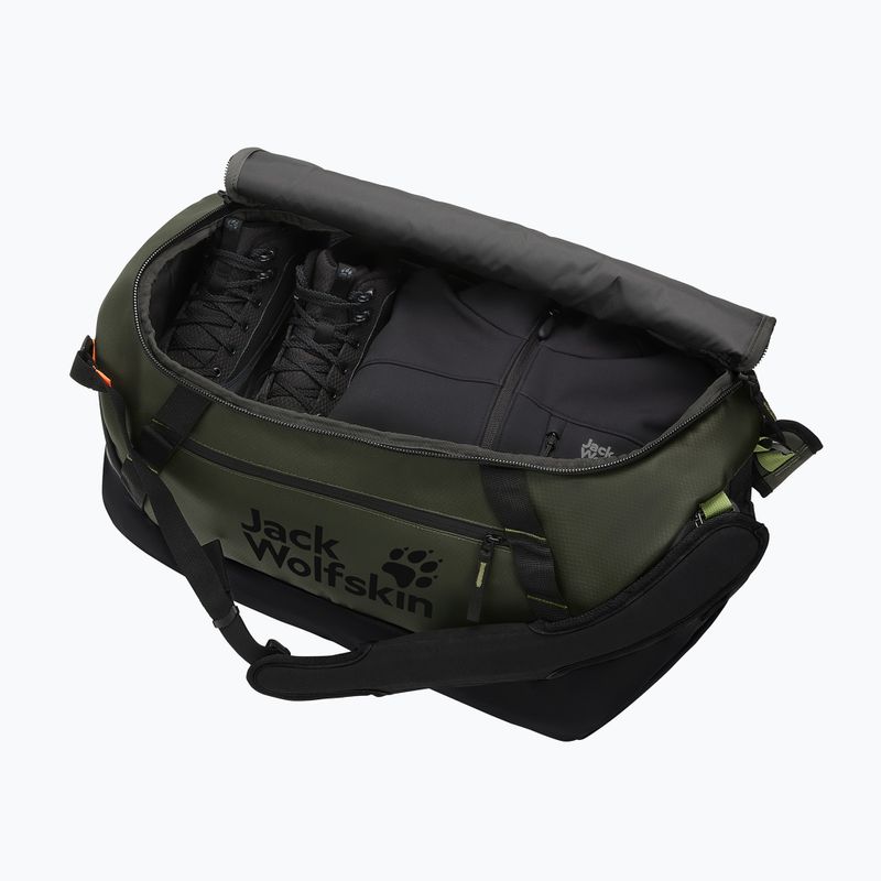 Kelioninė kuprinė Jack Wolfskin Tecton Duffle 45 l rich olive 7