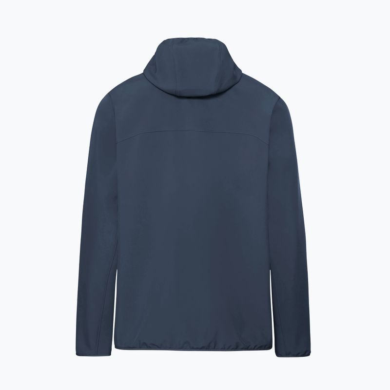 Vėjo nepraleidžianti vyriška striukė Jack Wolfskin Wild Winds Hooded midnight sky 10