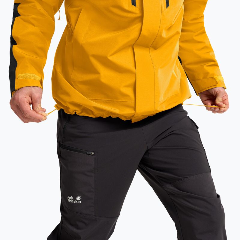 Vyriška lietaus striukė Jack Wolfskin Jasper Pro 2L burly yellow jw 6