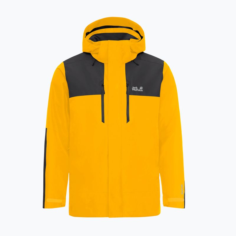 Vyriška lietaus striukė Jack Wolfskin Jasper Pro 2L burly yellow jw 7