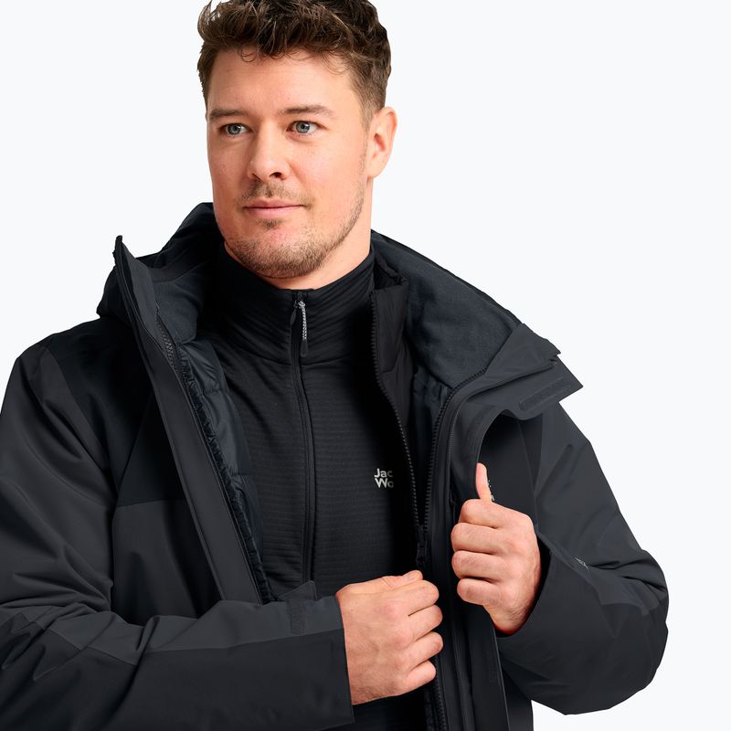 Vyriška 3 in‑1 striukė Jack Wolfskin Jasper Pro 3IN1 phantom 7