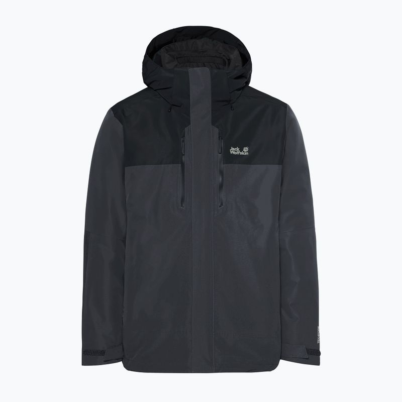 Vyriška 3 in‑1 striukė Jack Wolfskin Jasper Pro 3IN1 phantom 10