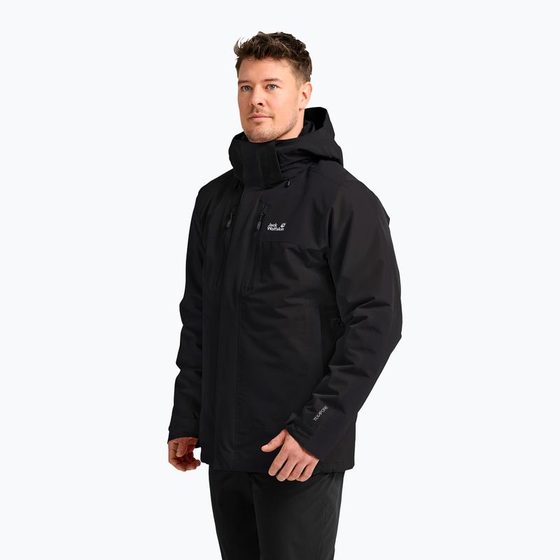 Vyriška 3 in‑1 striukė Jack Wolfskin Jasper Pro 3IN1 black 4