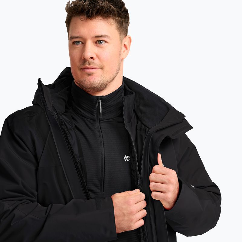 Vyriška 3 in‑1 striukė Jack Wolfskin Jasper Pro 3IN1 black 7