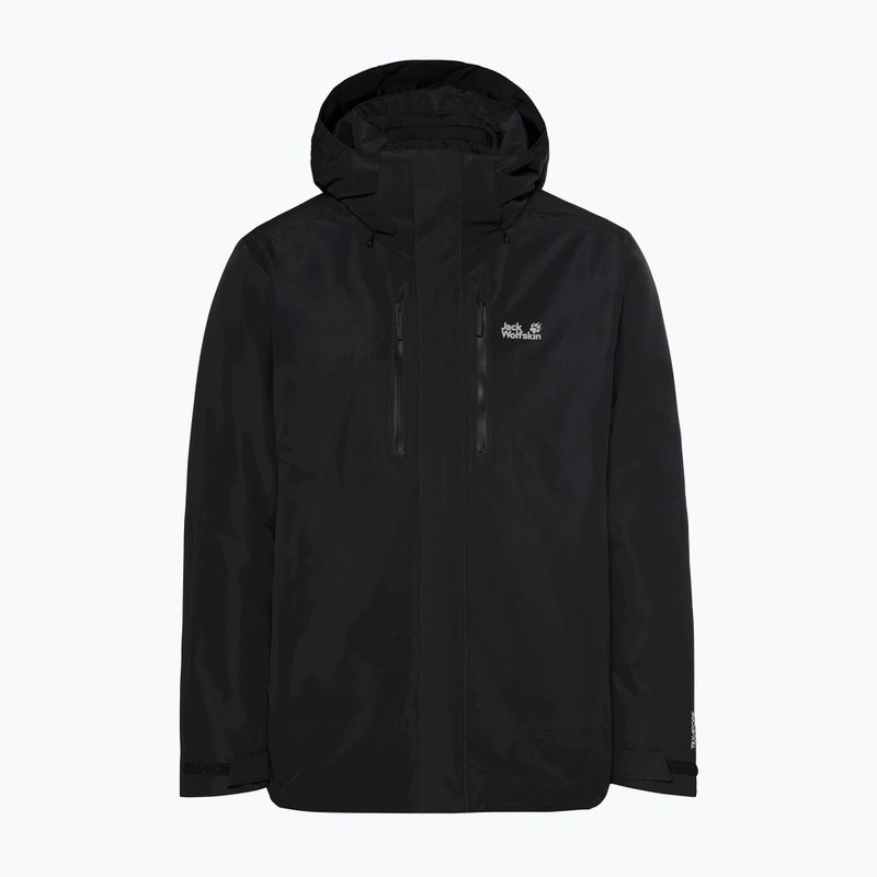 Vyriška 3 in‑1 striukė Jack Wolfskin Jasper Pro 3IN1 black 10