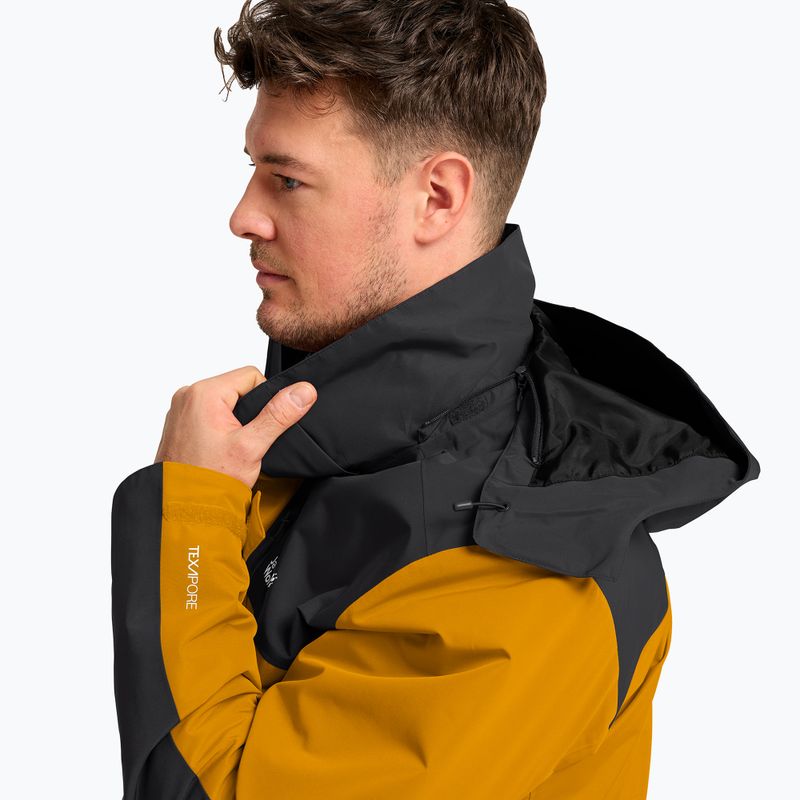 Vyriška 3 in‑1 striukė Jack Wolfskin Jasper Pro 3IN1 burly yellow jw 8