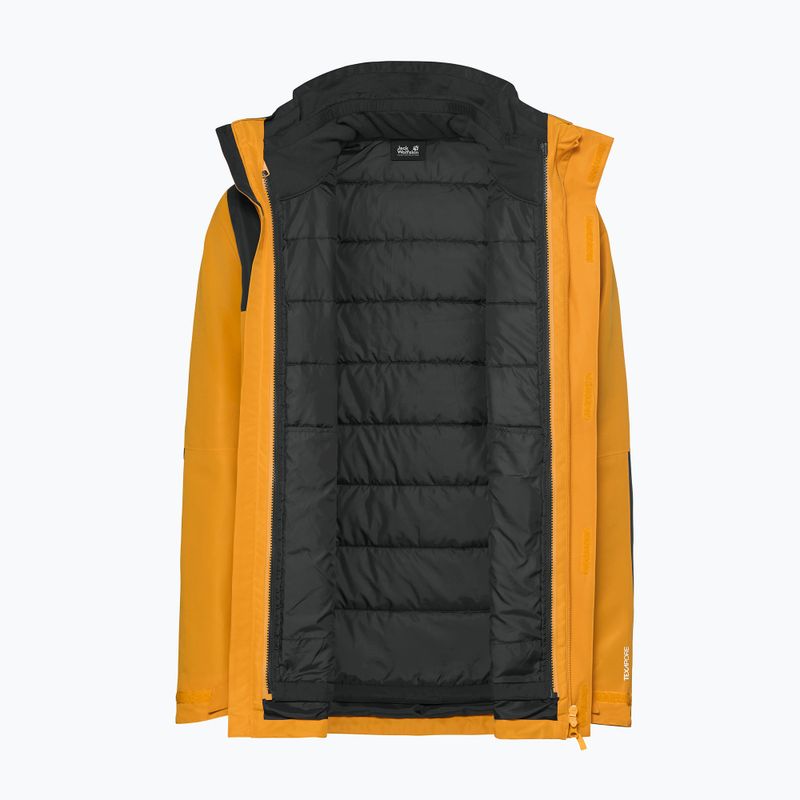 Vyriška 3 in‑1 striukė Jack Wolfskin Jasper Pro 3IN1 burly yellow jw 14