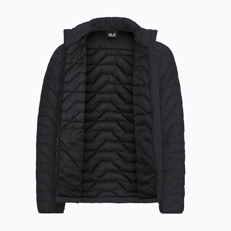 Vyriška pašiltinta striukė Jack Wolfskin Flextrek Ins black 9