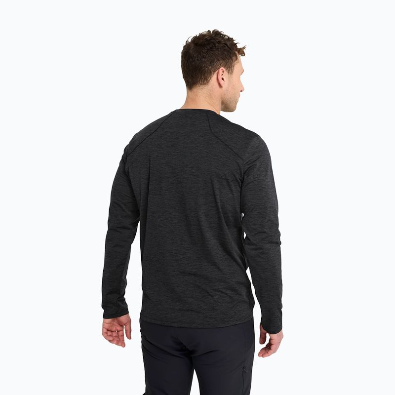 Vyriški žygio marškinėliai ilgomis rankovėmis Jack Wolfskin Trail black 3