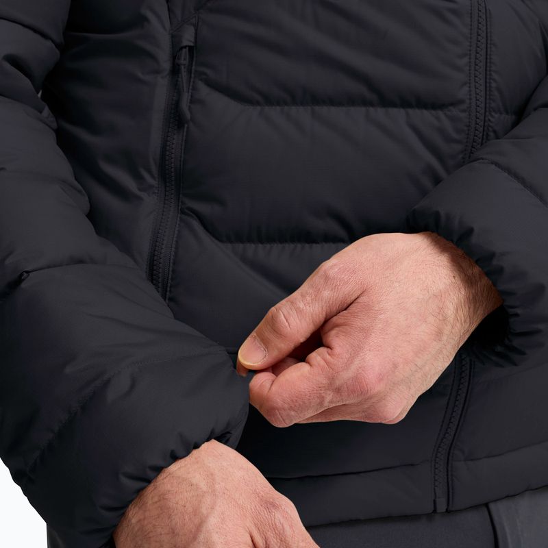 Vyriška pūsta striukė Jack Wolfskin Wild Pass Down Hoody black 5