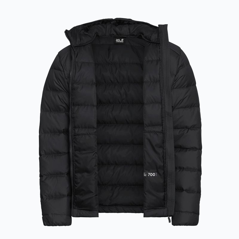 Vyriška pūsta striukė Jack Wolfskin Wild Pass Down Hoody black 9