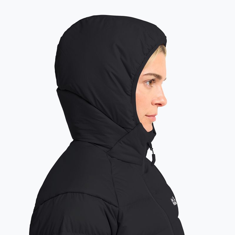 Moteriška pūsta striukė Jack Wolfskin Wild Pass Down Hoody Rds black 5