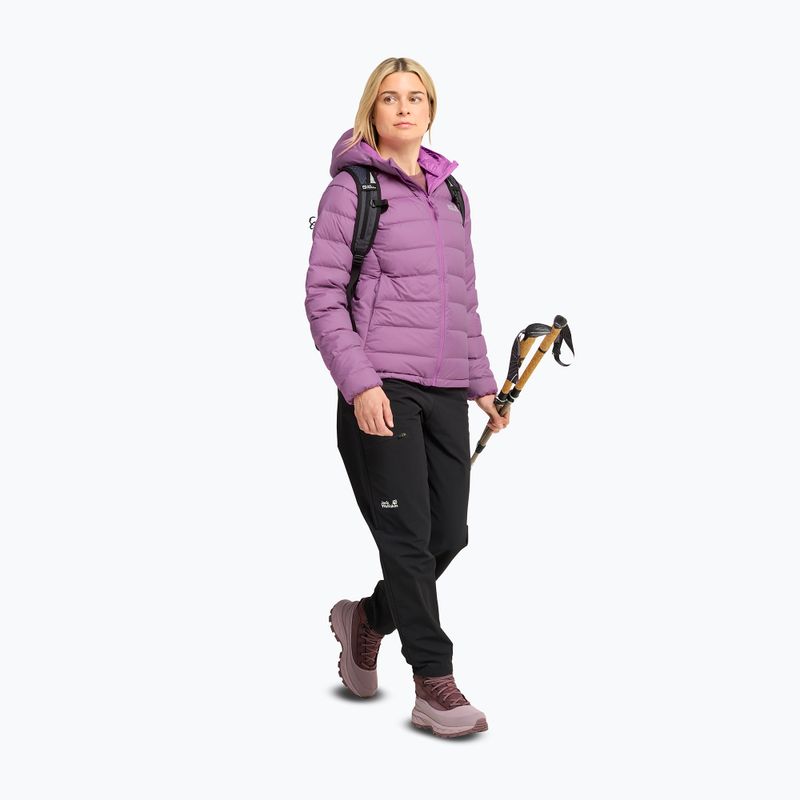 Moteriška pūsta striukė Jack Wolfskin Wild Pass Down Hoody Rds vivid orchid 2