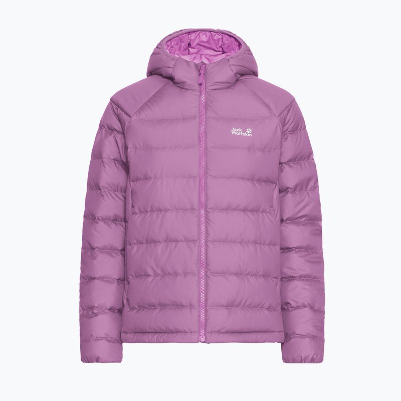Moteriška pūsta striukė Jack Wolfskin Wild Pass Down Hoody Rds vivid orchid 7