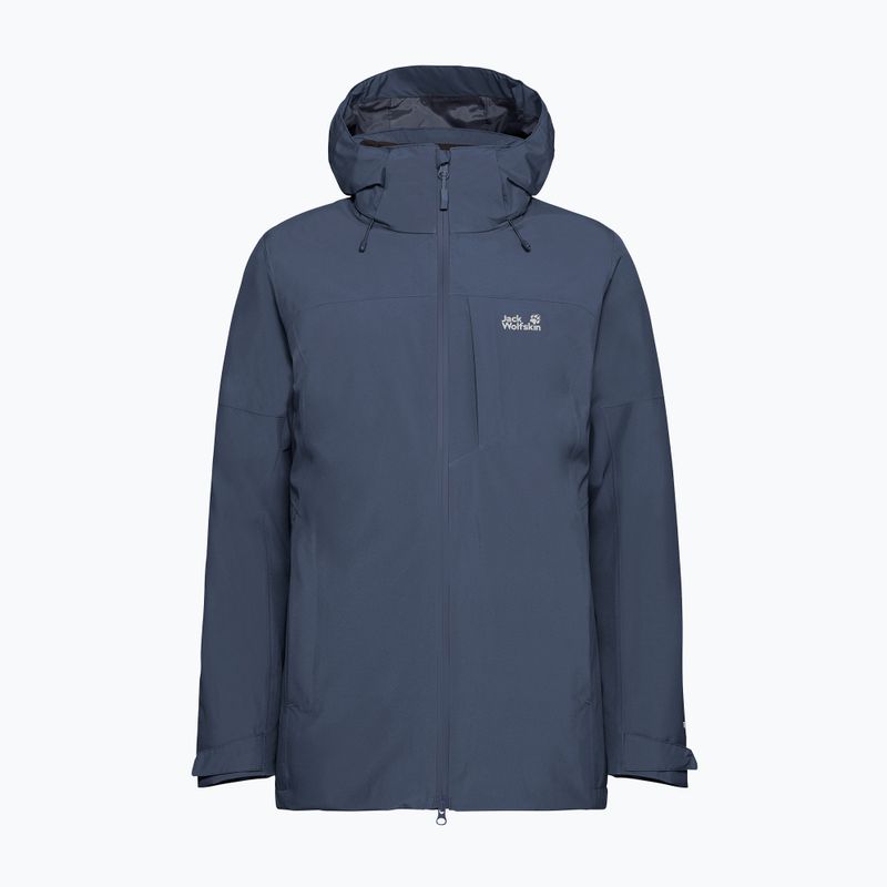 Moteriška 3‑in‑1 striukė Jack Wolfskin Hunberg 2 3IN1 midnight sky 10