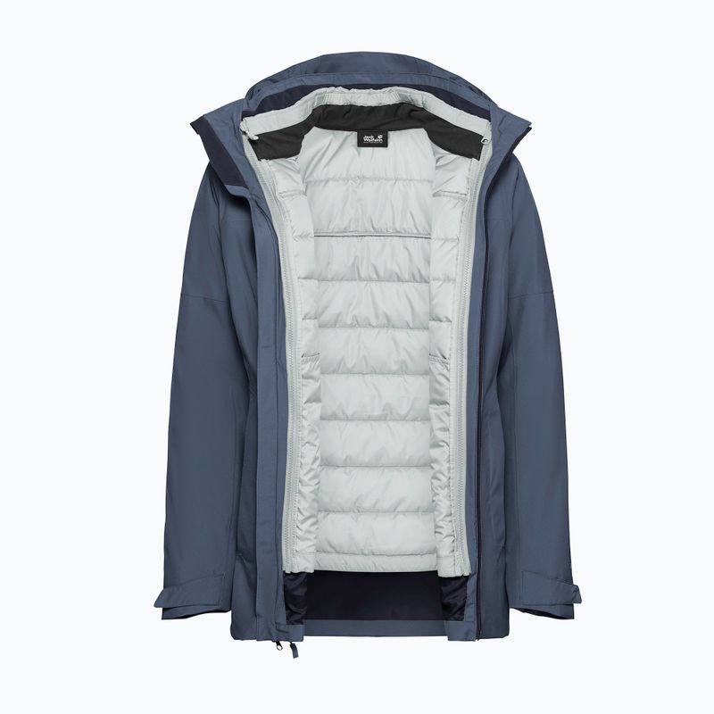 Moteriška 3‑in‑1 striukė Jack Wolfskin Hunberg 2 3IN1 midnight sky 13