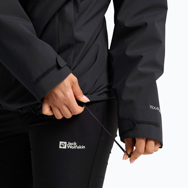 Moteriška 3‑in‑1 striukė Jack Wolfskin Moonrise 2 3IN1 black 9