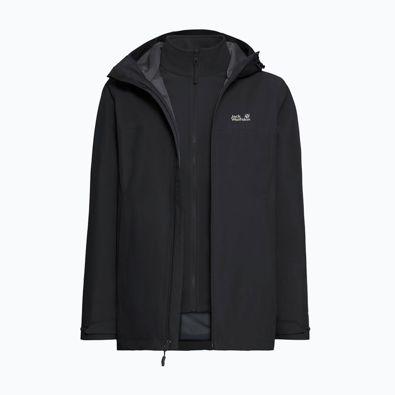 Moteriška 3‑in‑1 striukė Jack Wolfskin Moonrise 2 3IN1 black 12