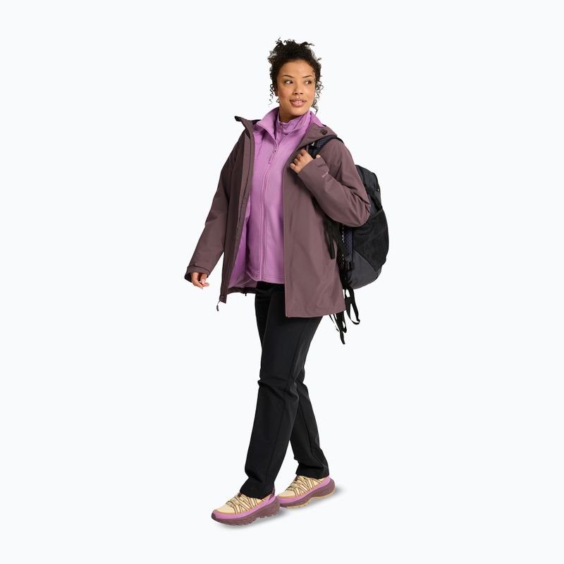 Moteriška 3‑in‑1 striukė Jack Wolfskin Moonrise 2 3IN1 sheer plum 2