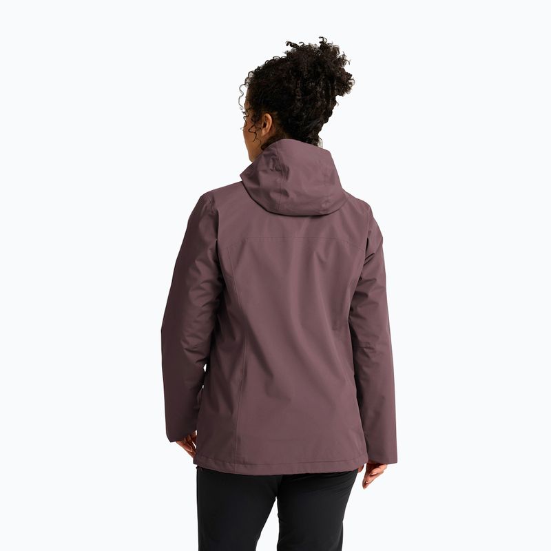 Moteriška 3‑in‑1 striukė Jack Wolfskin Moonrise 2 3IN1 sheer plum 3